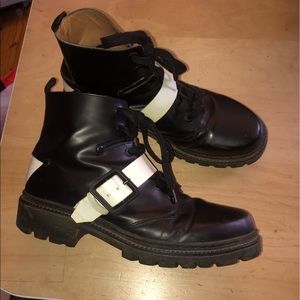 Kenzo Paris Strap Boots Mens 43